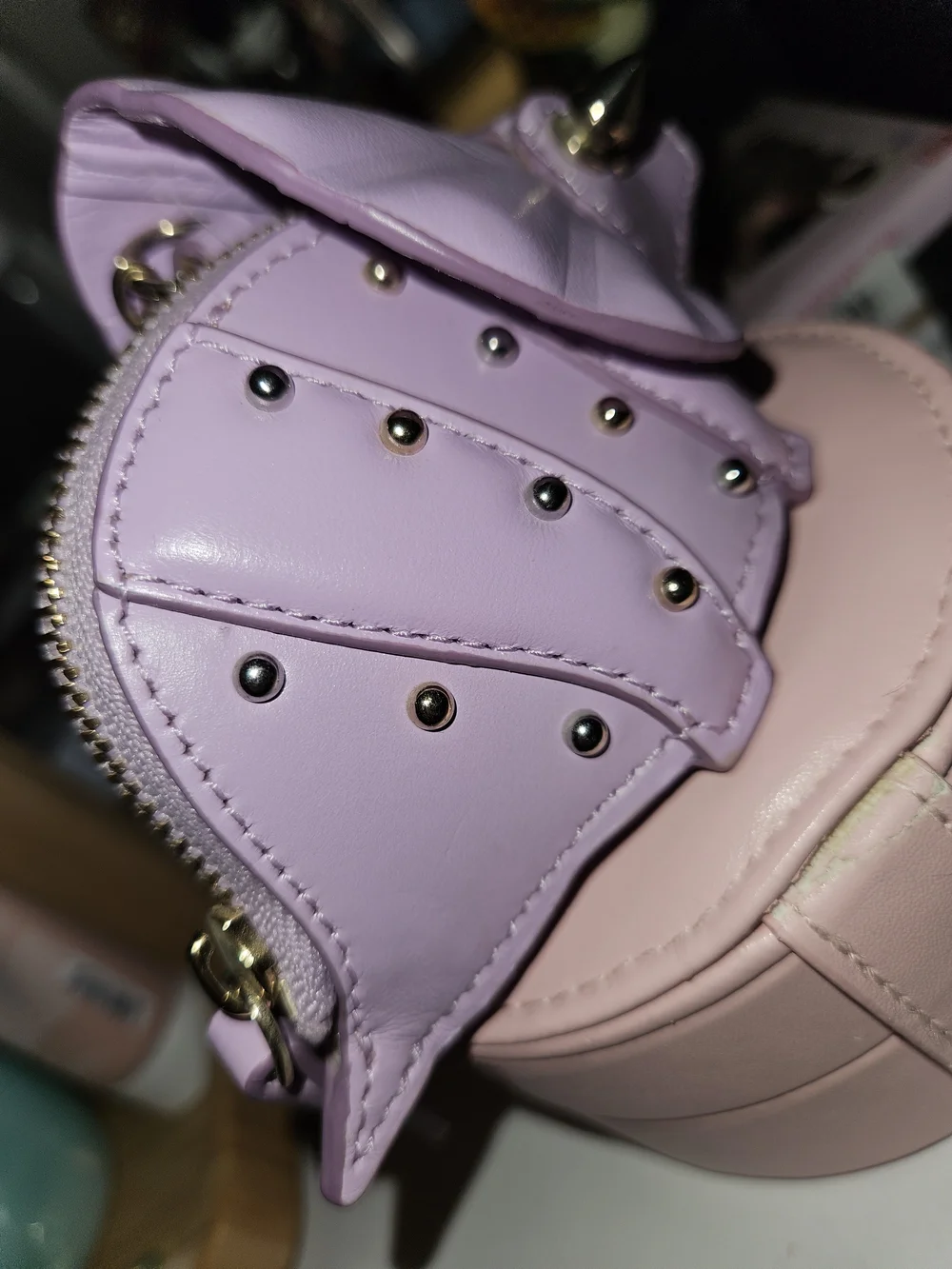 Kate Spade Triceratops Lilac Coin Purse Unused